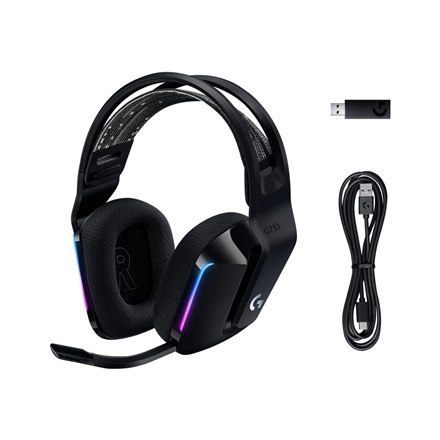 Logitech | Gaming Headset | G G733 | Wireless | Over-Ear | Noise canceling | Wireless | Black Logitech | Gaming Headset | G G733 | Wireless | Over-Ear | Noise canceling | Wireless | Black