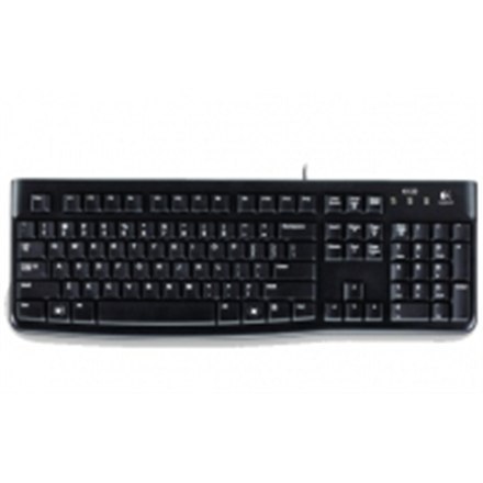 Logitech | K120, US | Standard | Przewodowa | US | 1.5 m | Czarna | Port USB | US International | 550 g Logitech | K120, US | Standard | Przewodowa | US | 1.5 m | Czarna | Port USB | US International | 550 g