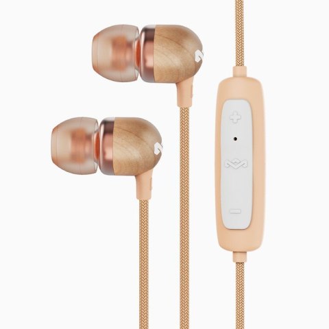 Marley | Bezprzewodowe słuchawki douszne 2.0 | Smile Jamaica | Wbudowany mikrofon | Bluetooth | Miedź Marley | Bezprzewodowe słuchawki douszne 2.0 | Smile Jamaica | Wbudowany mikrofon | Bluetooth | Miedź
