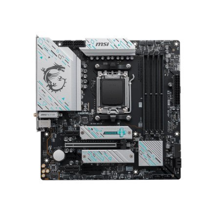 MSI | B650M GAMING PLUS WIFI | Processor family AMD | Processor socket B650 | DDR5 UDIMM | Number of SATA connectors 4 MSI | B650M GAMING PLUS WIFI | Processor family AMD | Processor socket B650 | DDR5 UDIMM | Number of SATA connectors 4