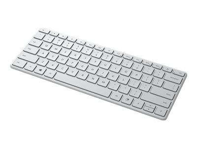Microsoft | Designer Compact Keyboard | Compact Keyboard | Wireless | US | Bluetooth | Glacier | 288 g | Wireless connection Microsoft | Designer Compact Keyboard | Compact Keyboard | Wireless | US | Bluetooth | Glacier | 288 g | Wireless connection