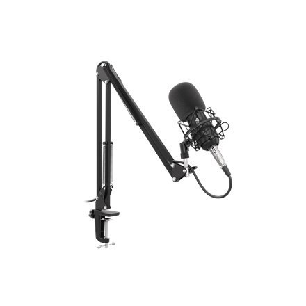 Mikrofon do gier Genesis Radium 300 Czarny przewodowy Mikrofon do gier Genesis Radium 300 Czarny przewodowy
