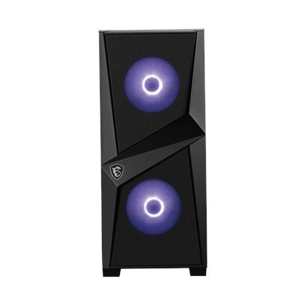MSI MAG FORGE 100M PC Case, Mid-Tower, USB 3.2, Black MSI | MAG FORGE 100M | Black | ATX | Power supply included No MSI MAG FORGE 100M PC Case, Mid-Tower, USB 3.2, Black MSI | MAG FORGE 100M | Black | ATX | Power supply included No