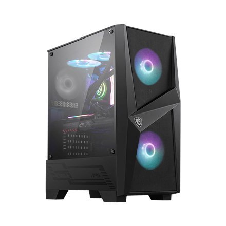 MSI MAG FORGE 100R PC Case, Mid-Tower, USB 3.2, Black MSI MSI MAG FORGE 100R Black ATX Power supply included No MSI MAG FORGE 100R PC Case, Mid-Tower, USB 3.2, Black MSI MSI MAG FORGE 100R Black ATX Power supply included No