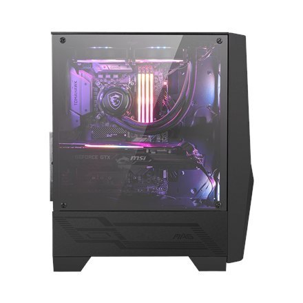 MSI MAG FORGE 100R PC Case, Mid-Tower, USB 3.2, Black MSI MSI MAG FORGE 100R Black ATX Power supply included No MSI MAG FORGE 100R PC Case, Mid-Tower, USB 3.2, Black MSI MSI MAG FORGE 100R Black ATX Power supply included No