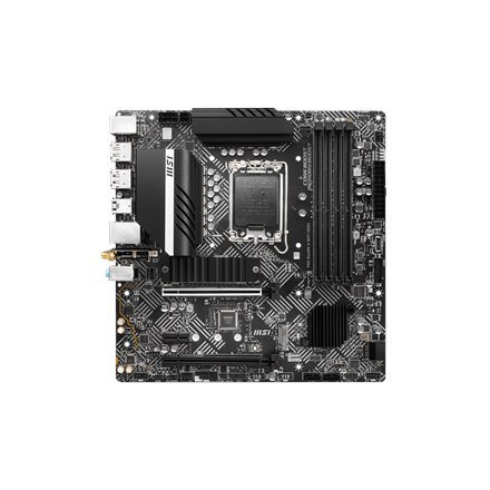MSI | PRO B660M-A WIFI DDR4 | Processor family Intel | Processor socket LGA1700 | DDR4 DIMM | Memory slots 4 | Supported hard d MSI | PRO B660M-A WIFI DDR4 | Processor family Intel | Processor socket LGA1700 | DDR4 DIMM | Memory slots 4 | Supported hard d