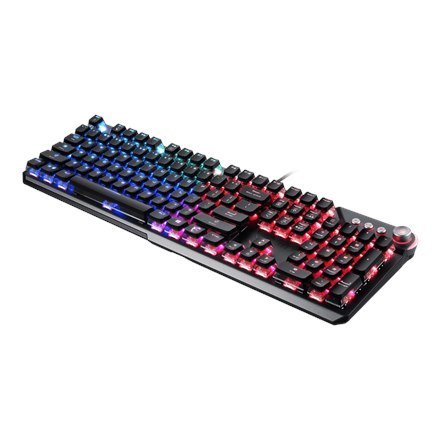 MSI | VIGOR GK71 SONIC RED US | Klawiatura dla graczy | Podświetlenie LED RGB | US | Przewodowa | Czarna MSI | VIGOR GK71 SONIC RED US | Klawiatura dla graczy | Podświetlenie LED RGB | US | Przewodowa | Czarna