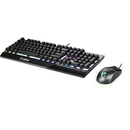 MSI Vigor GK30 COMBO US MSI | Vigor GK30 COMBO | Keyboard and Mouse Set | RGB LED light | US | Wired MSI Vigor GK30 COMBO US MSI | Vigor GK30 COMBO | Keyboard and Mouse Set | RGB LED light | US | Wired