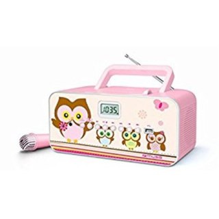Muse | M-29KP | Przenośny radio odtwarzacz CD/MP3 z USB | 30 W | Różowy/Obraz