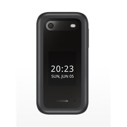 Nokia | 2660 Flip | Czarny | 2,8 " | TFT LCD | 240 x 320 | Unisoc | 0,128 GB | Dual SIM | Nano-SIM | Tak | Aparat główny 0,3 MP Nokia | 2660 Flip | Czarny | 2,8 " | TFT LCD | 240 x 320 | Unisoc | 0,128 GB | Dual SIM | Nano-SIM | Tak | Aparat główny 0,3 MP