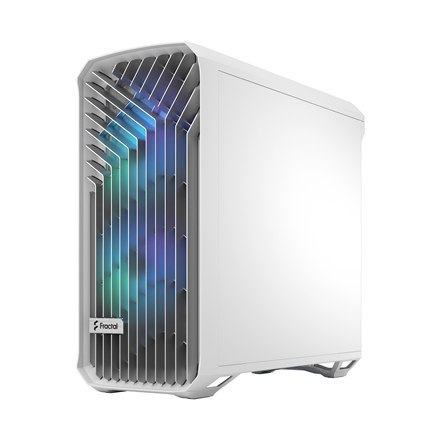 Obudowa komputerowa Fractal Design Torrent - RGB Biały TG z przejrzystym odcieniem | Zasilacz NIE | ATX Obudowa komputerowa Fractal Design Torrent - RGB Biały TG z przejrzystym odcieniem | Zasilacz NIE | ATX