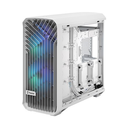 Obudowa komputerowa Fractal Design Torrent - RGB Biały TG z przejrzystym odcieniem | Zasilacz NIE | ATX Obudowa komputerowa Fractal Design Torrent - RGB Biały TG z przejrzystym odcieniem | Zasilacz NIE | ATX