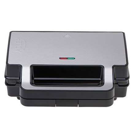 Opiekacz do kanapek 2 w 1 | AD 3073 | 1000 W | Liczba płyt 2 | Stal nierdzewna/czarny Opiekacz do kanapek 2 w 1 | AD 3073 | 1000 W | Liczba płyt 2 | Stal nierdzewna/czarny