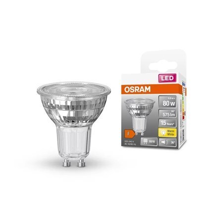 Osram Parathom Reflector LED 80 36° 6,9W/827 GU10 żarówka Osram | Parathom Reflector LED | GU10 | 6,9 W | Ciepły Biały Osram Parathom Reflector LED 80 36° 6,9W/827 GU10 żarówka Osram | Parathom Reflector LED | GU10 | 6,9 W | Ciepły Biały