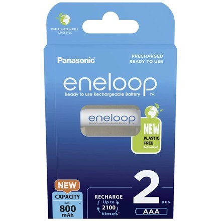 Panasonic | AAA | 800 mAh | 2 pc(s) | ENELOOP BK-4MCDE/2BE Panasonic | AAA | 800 mAh | 2 pc(s) | ENELOOP BK-4MCDE/2BE