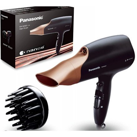 Panasonic EH-NA63CN825 Hair Dryer, Black/Gold | Panasonic