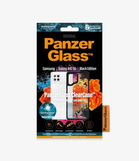 PanzerGlass ClearCase for Samsung Galaxy A42 5G, Black AB PanzerGlass ClearCase for Samsung Galaxy A42 5G, Black AB