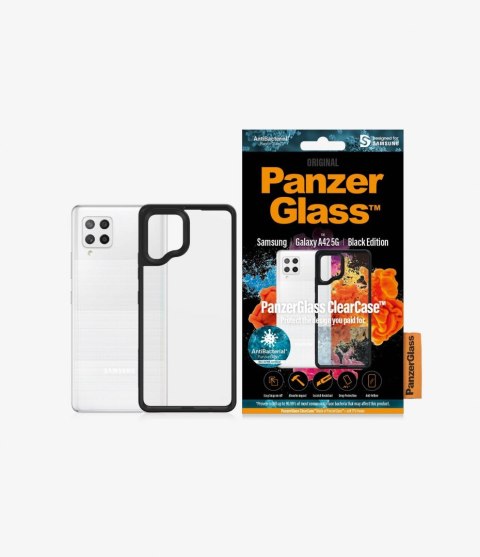 PanzerGlass ClearCase for Samsung Galaxy A42 5G, Black AB PanzerGlass ClearCase for Samsung Galaxy A42 5G, Black AB