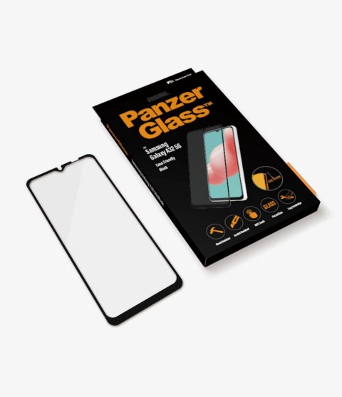 PanzerGlass | Ochraniacz ekranu - szkło | Samsung Galaxy A32 5G | Szkło | Czarny | Przezroczysty PanzerGlass | Ochraniacz ekranu - szkło | Samsung Galaxy A32 5G | Szkło | Czarny | Przezroczysty