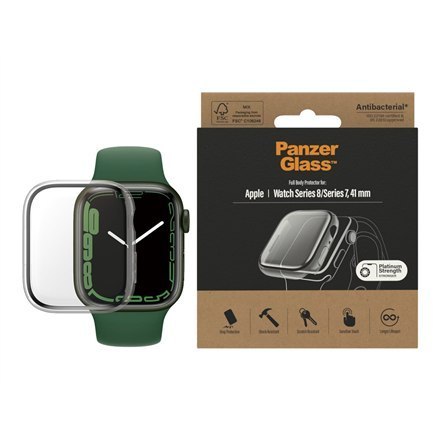 Panzerglass Protective Cover for Apple watch 7 41mm Clear, AB Panzerglass Protective Cover for Apple watch 7 41mm Clear, AB
