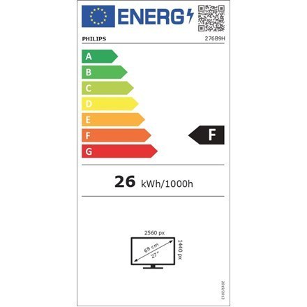 Philips | 276B9H/00 | 27 " | IPS | FHD | 16:9 | 4 ms | 350 cd/m² | Black | Audio output | HDMI ports quantity 1 | 75 Hz Philips | 276B9H/00 | 27 " | IPS | FHD | 16:9 | 4 ms | 350 cd/m² | Black | Audio output | HDMI ports quantity 1 | 75 Hz