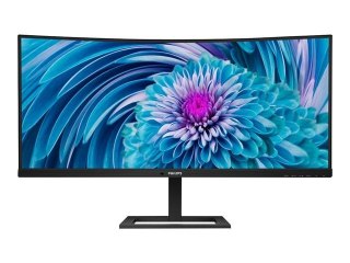 Philips | 346E2CUAE | 34 " | VA | WQHD | 21:9 | 4 ms | 300 cd/m² | Black | HDMI ports quantity 1 | 100 Hz