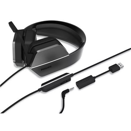Philips | 4000 Series Gaming Headset | TAG4106BK/00 | Wired | Gaming Headset | On-Ear Philips | 4000 Series Gaming Headset | TAG4106BK/00 | Wired | Gaming Headset | On-Ear