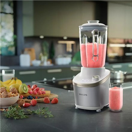 Philips | Atlantic High Speed Blender | HR3760/01 7000 Series | Tabletop | 1500 W | Jar material Glass | Jar capacity 2 L | Ice Philips | Atlantic High Speed Blender | HR3760/01 7000 Series | Tabletop | 1500 W | Jar material Glass | Jar capacity 2 L | Ice