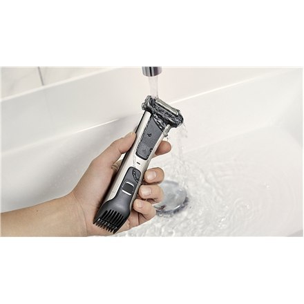 Philips | BG7025/15 | Showerproof body groomer | Body groomer | Number of length steps 5 | Black/Stainless Philips | BG7025/15 | Showerproof body groomer | Body groomer | Number of length steps 5 | Black/Stainless