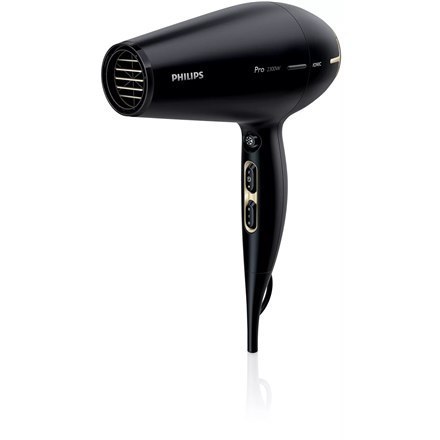 Philips | Hair Dryer | HPS920/00 Prestige Pro | 2300 W | Number of temperature settings 3 | Ionic function | Black/Gold Philips | Hair Dryer | HPS920/00 Prestige Pro | 2300 W | Number of temperature settings 3 | Ionic function | Black/Gold