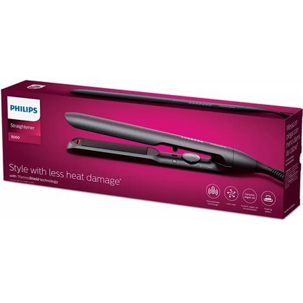 Philips | Hair Straitghtener | BHS510/00 5000 Series | Warranty 24 month(s) | Ceramic heating system | Ionic function | Display Philips | Hair Straitghtener | BHS510/00 5000 Series | Warranty 24 month(s) | Ceramic heating system | Ionic function | Display