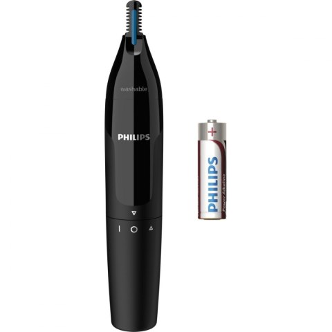 Philips | NT1650/16 | Trymer do nosa i uszu | Trymer do włosów w nosie | Wet & Dry | Czarny Philips | NT1650/16 | Trymer do nosa i uszu | Trymer do włosów w nosie | Wet & Dry | Czarny