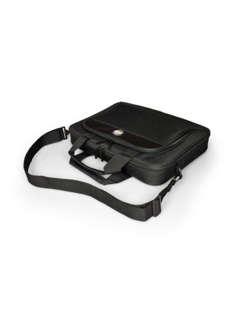 PORT DESIGNS HANOI II CLAMSHELL 13/14 Briefcase, Czarny PORT DESIGNS | Pasuje do rozmiaru " | Etui na laptopa | HANOI II Clamshe PORT DESIGNS HANOI II CLAMSHELL 13/14 Briefcase, Czarny PORT DESIGNS | Pasuje do rozmiaru " | Etui na laptopa | HANOI II Clamshe