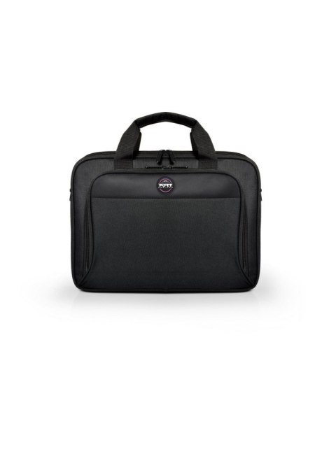 PORT DESIGNS HANOI II CLAMSHELL 13/14 Briefcase, Czarny PORT DESIGNS | Pasuje do rozmiaru " | Etui na laptopa | HANOI II Clamshe PORT DESIGNS HANOI II CLAMSHELL 13/14 Briefcase, Czarny PORT DESIGNS | Pasuje do rozmiaru " | Etui na laptopa | HANOI II Clamshe