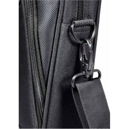 PORT DESIGNS | Pasuje do rozmiaru 15,6 " | Courchevel | Messenger - Briefcase | Czarny | Pasek na ramię