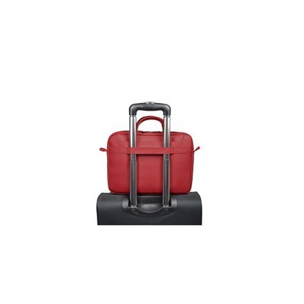 PORT DESIGNS | Zurich | Fits up to size 14/15,6 " | Toploading | Red | Shoulder strap PORT DESIGNS | Zurich | Fits up to size 14/15,6 " | Toploading | Red | Shoulder strap