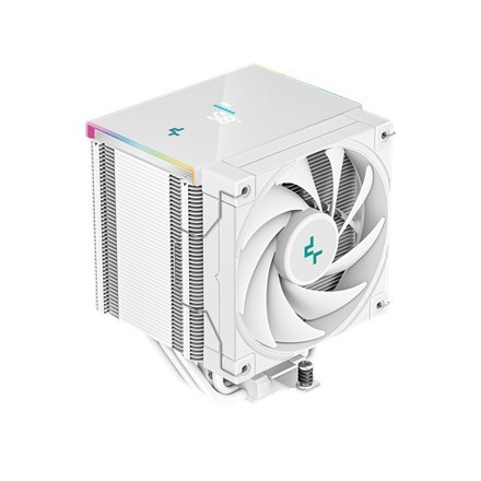 Podkręć wydajność! Chłodzenie CPU Deepcool AK500 w kolorze białym. Odpowiednie dla graczy i profesjonalistów. Szybka i cicha pra Podkręć wydajność! Chłodzenie CPU Deepcool AK500 w kolorze białym. Odpowiednie dla graczy i profesjonalistów. Szybka i cicha pra