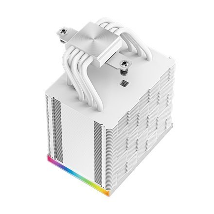 Podkręć wydajność! Chłodzenie CPU Deepcool AK500 w kolorze białym. Odpowiednie dla graczy i profesjonalistów. Szybka i cicha pra Podkręć wydajność! Chłodzenie CPU Deepcool AK500 w kolorze białym. Odpowiednie dla graczy i profesjonalistów. Szybka i cicha pra