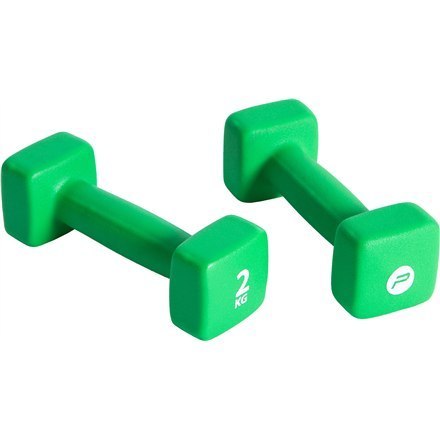Pure2Improve | Dumbbells | P2I201400 | 4.161 kg | Green | 2 pcs | 2 kg