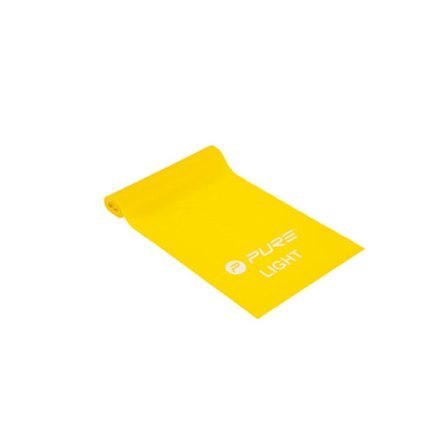 Pure2Improve | XL Resistance Band Light | Yellow | 200 x 15 cm Pure2Improve | XL Resistance Band Light | Yellow | 200 x 15 cm