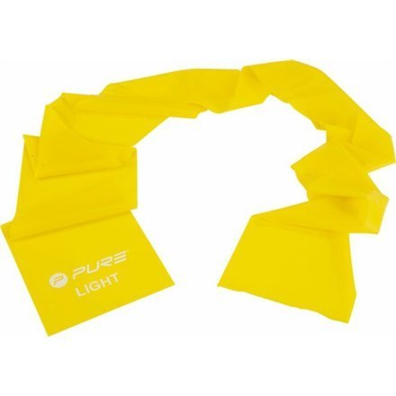 Pure2Improve | XL Resistance Band Light | Yellow | 200 x 15 cm Pure2Improve | XL Resistance Band Light | Yellow | 200 x 15 cm