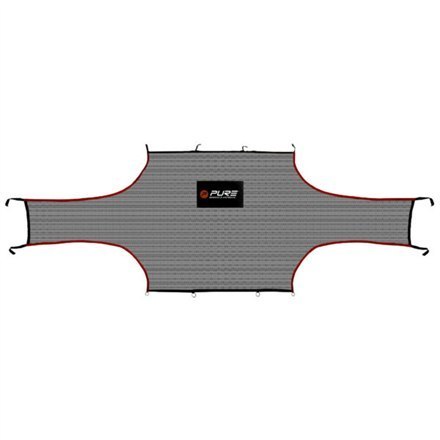 Pure2Improve | Practice Net 732 x 244 x 244 cm | Black, Grey, Red