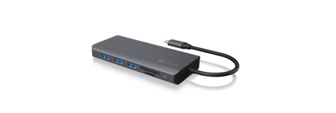 Raidsonic | USB Type-C Notebook DockingStation | IB-DK4070-CPD | Stacja dokująca | Ilość portów USB 3.0 (3.1 Gen 1) | Ilość port Raidsonic | USB Type-C Notebook DockingStation | IB-DK4070-CPD | Stacja dokująca | Ilość portów USB 3.0 (3.1 Gen 1) | Ilość port