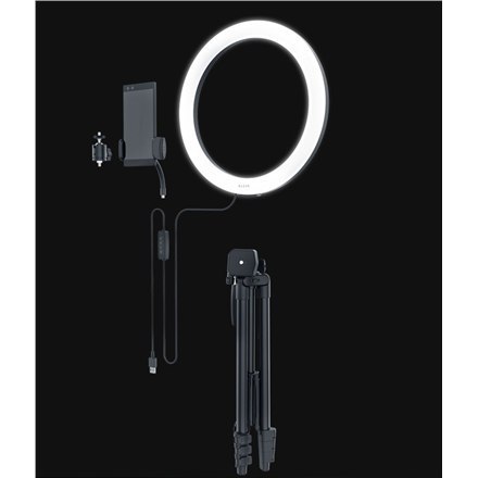 Razer | 500 lm | Ring Light | 3000, 4500, 6500 K | Ciepła biel, zrównoważona biel, chłodna biel | Lampa LED Razer | 500 lm | Ring Light | 3000, 4500, 6500 K | Ciepła biel, zrównoważona biel, chłodna biel | Lampa LED