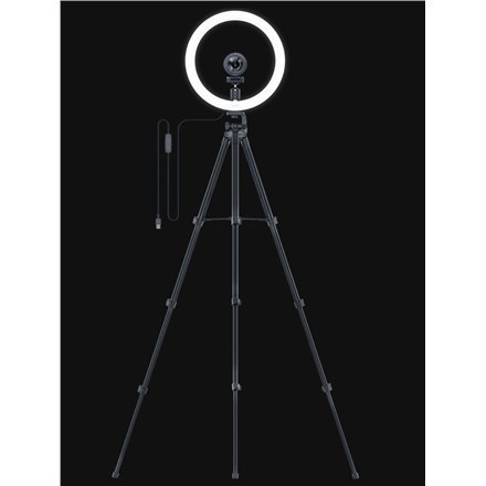 Razer | 500 lm | Ring Light | 3000, 4500, 6500 K | Ciepła biel, zrównoważona biel, chłodna biel | Lampa LED Razer | 500 lm | Ring Light | 3000, 4500, 6500 K | Ciepła biel, zrównoważona biel, chłodna biel | Lampa LED