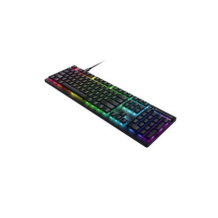 Razer | Deathstalker V2 | Klawiatura dla graczy | Podświetlenie LED RGB | RU | Czarna | Przewodowa | Przełącznik optyczny liniow Razer | Deathstalker V2 | Klawiatura dla graczy | Podświetlenie LED RGB | RU | Czarna | Przewodowa | Przełącznik optyczny liniow