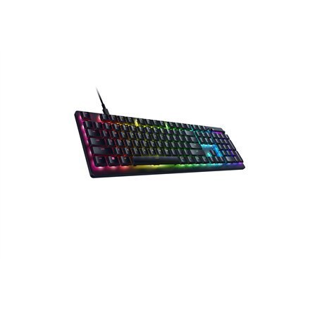 Razer | Deathstalker V2 | Klawiatura dla graczy | Podświetlenie LED RGB | RU | Czarna | Przewodowa | Przełącznik optyczny liniow Razer | Deathstalker V2 | Klawiatura dla graczy | Podświetlenie LED RGB | RU | Czarna | Przewodowa | Przełącznik optyczny liniow