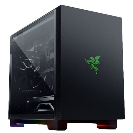 Razer | Gaming Chassis | Tomahawk Mini-ITX with Razer Chroma RGB | Side window | Black | Mini-ITX | Power supply included No | S Razer | Gaming Chassis | Tomahawk Mini-ITX with Razer Chroma RGB | Side window | Black | Mini-ITX | Power supply included No | S