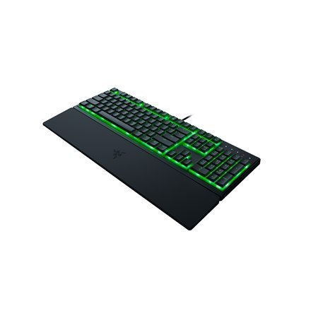 Razer | Gaming Keyboard | Ornata V3 X | Gaming keyboard | RGB LED light | US | Wired | Black | Numeric keypad | Silent Membrane Razer | Gaming Keyboard | Ornata V3 X | Gaming keyboard | RGB LED light | US | Wired | Black | Numeric keypad | Silent Membrane