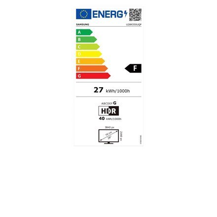 Samsung | LU28R550UQPXEN | 28 " | IPS | UHD | 16:9 | 4 ms | 300 cd/m² | Dark Blue Gray | HDMI ports quantity 2 | 60 Hz Samsung | LU28R550UQPXEN | 28 " | IPS | UHD | 16:9 | 4 ms | 300 cd/m² | Dark Blue Gray | HDMI ports quantity 2 | 60 Hz